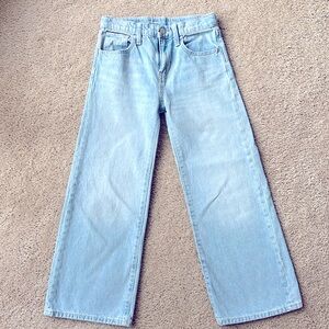 Old Navy High Rise Baggy Wide Leg jeans. Size 10